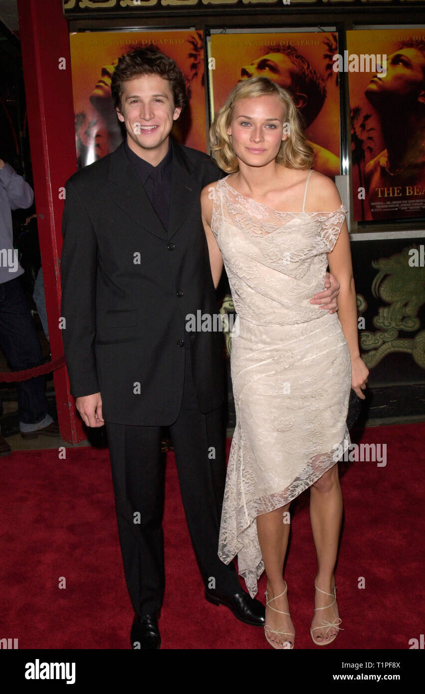 Guillaume Canet Diane Kruger Los Angeles Ee Uu 02 De Febrero De 00 Fotografia De Stock Alamy