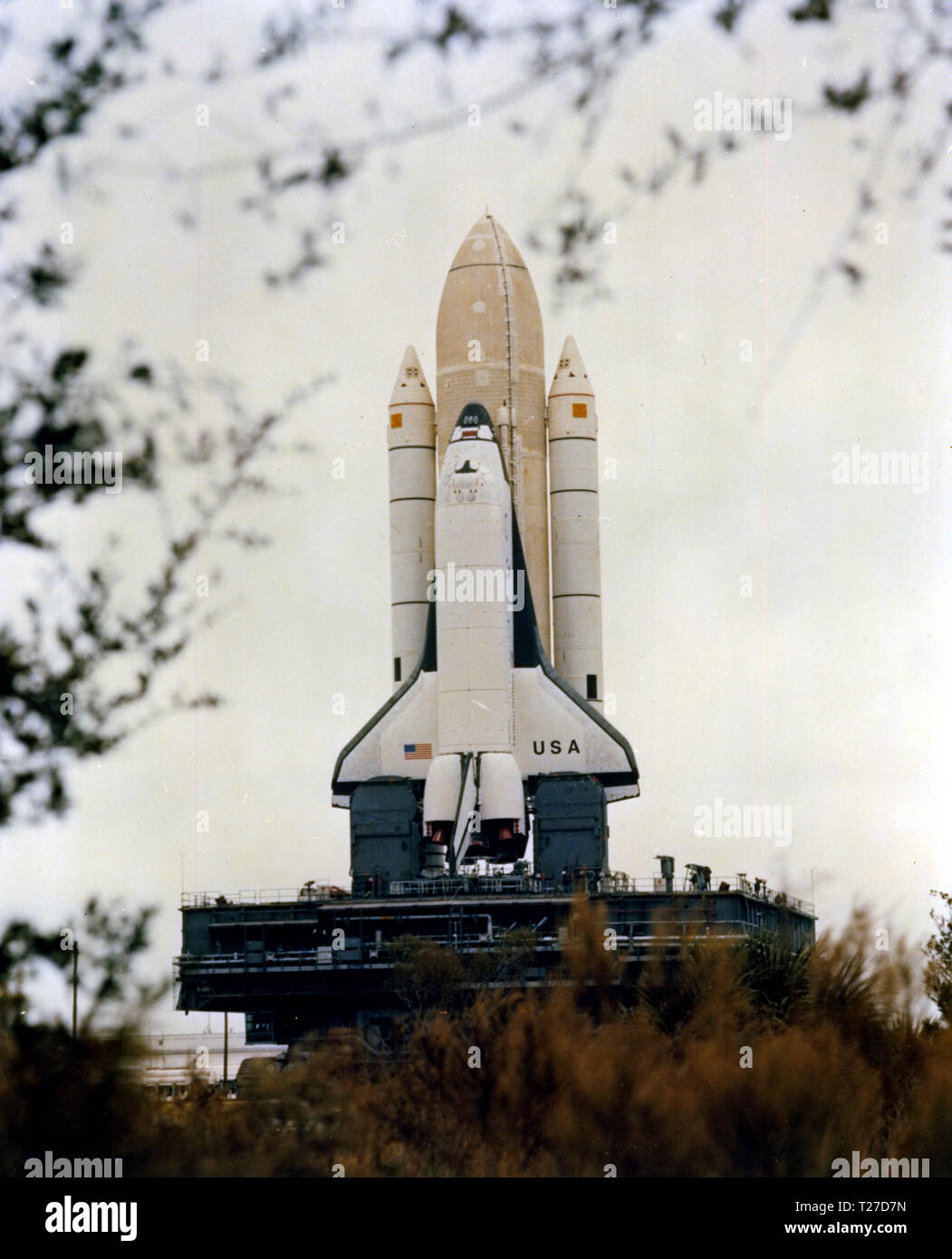 Transbordador espacial 1981 columbia fotografías e imágenes de alta