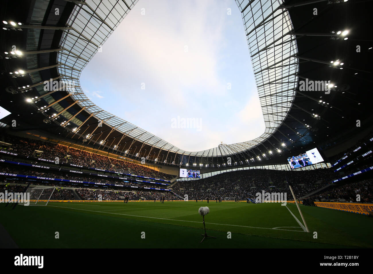 Una vista general durante el partido entre Leyendas Las leyendas de Tottenham Hotspur contra el Inter de Milán leyendas en White Hart Lane Stadium de Londres, Inglaterra, el 30 de Foto de stock