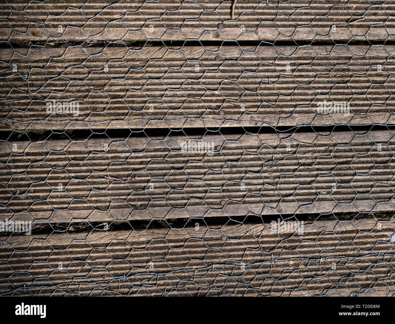 Cerca de las cubiertas de alambre de pollo Fotografía de stock - Alamy