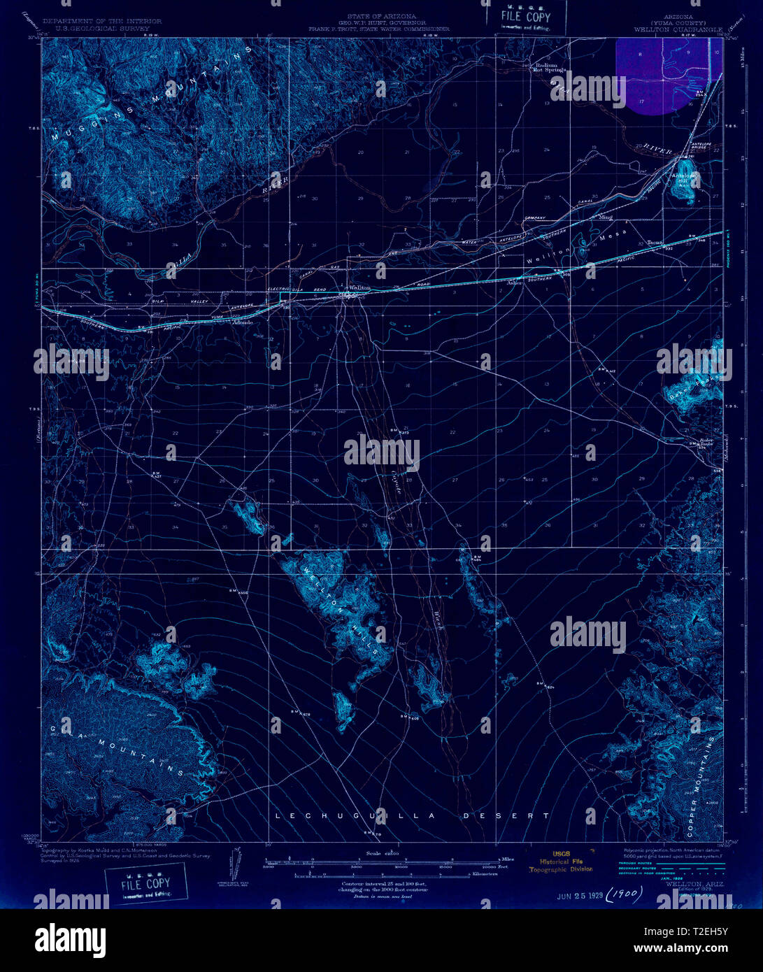 Mapa de wellton fotografías e imágenes de alta resolución Alamy
