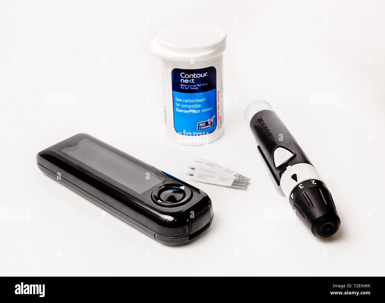 Kit de monitoreo de glucosa fotografías e imágenes de alta resolución -  Alamy