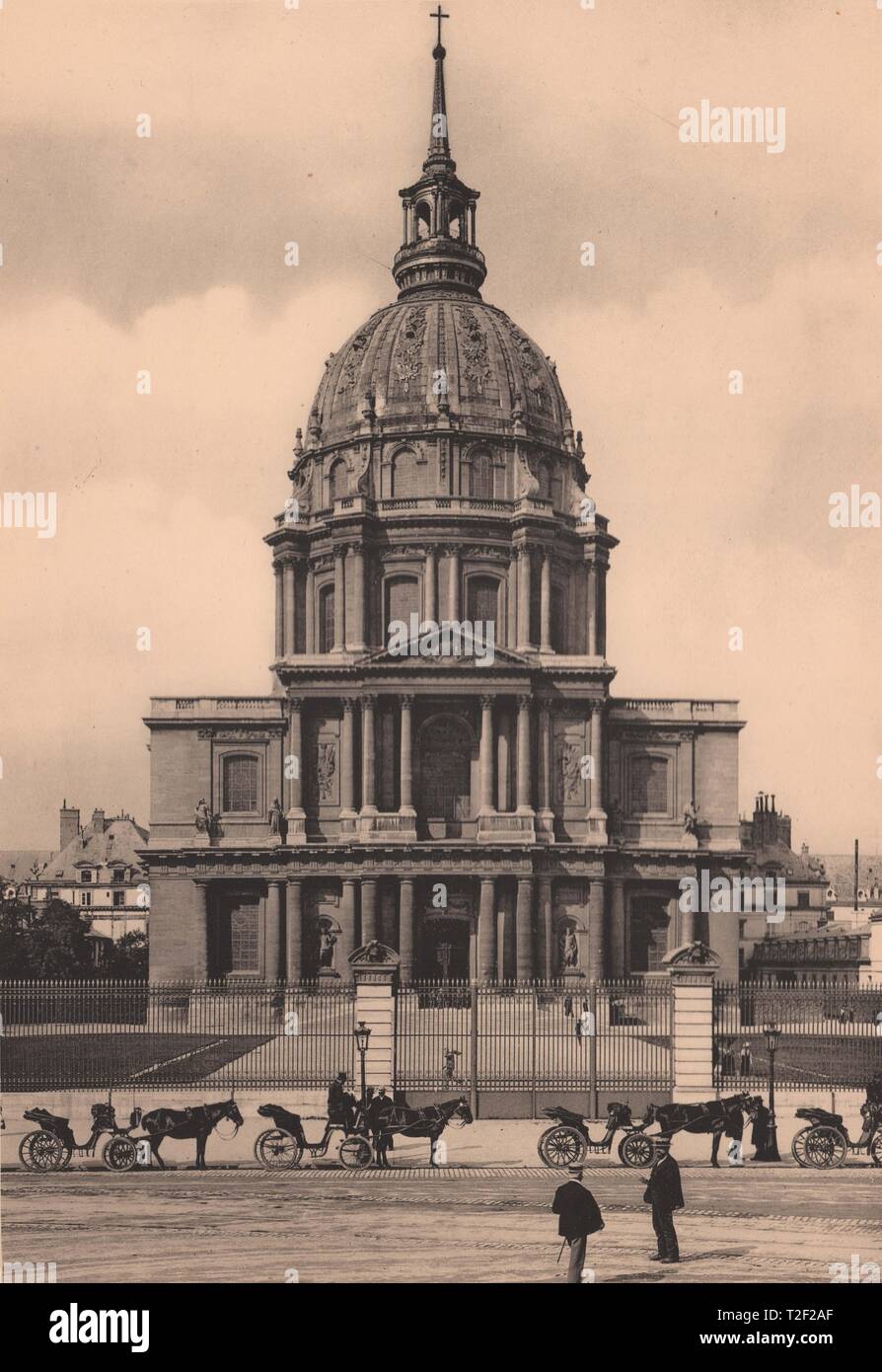 Les Invalides Foto de stock