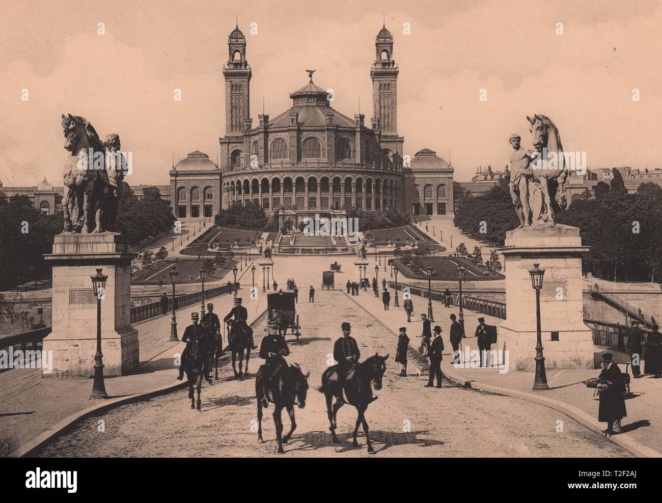 Le Trocadero Foto de stock