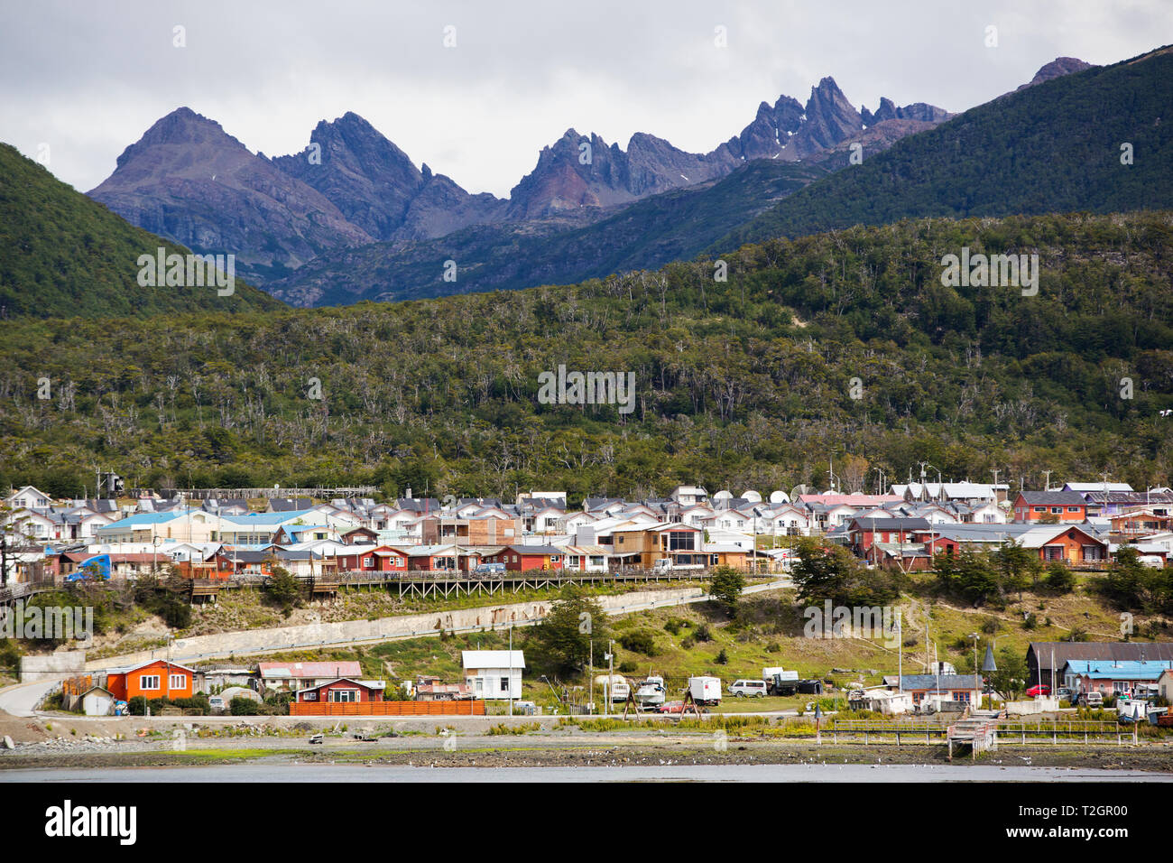 Puerto Williams, el poblado más austral del mundo, Chile Fotografía de  stock - Alamy
