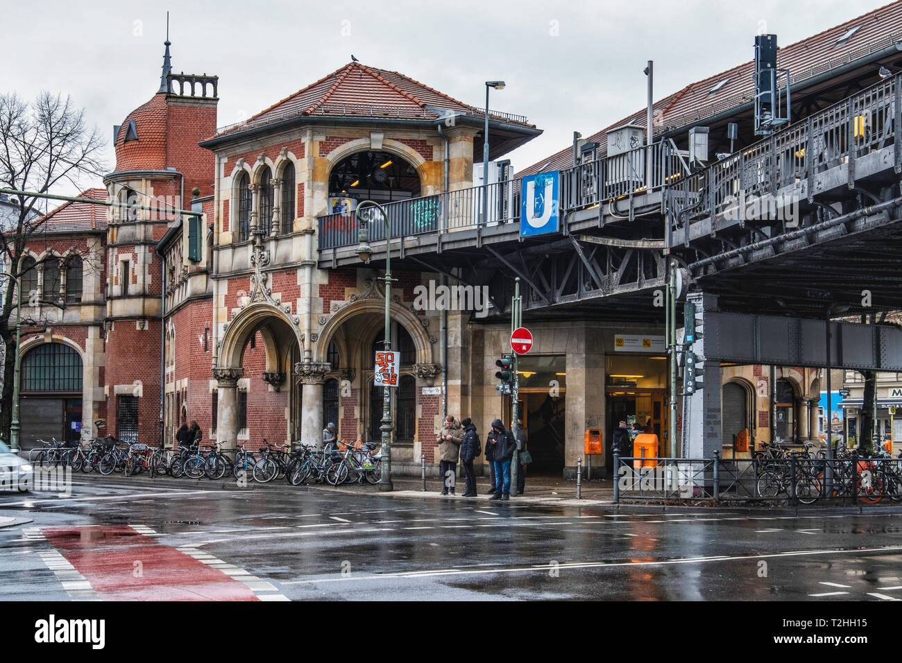 Berlín, Kreuzberg. La estación de metro de Schlesisches Tor UBahn