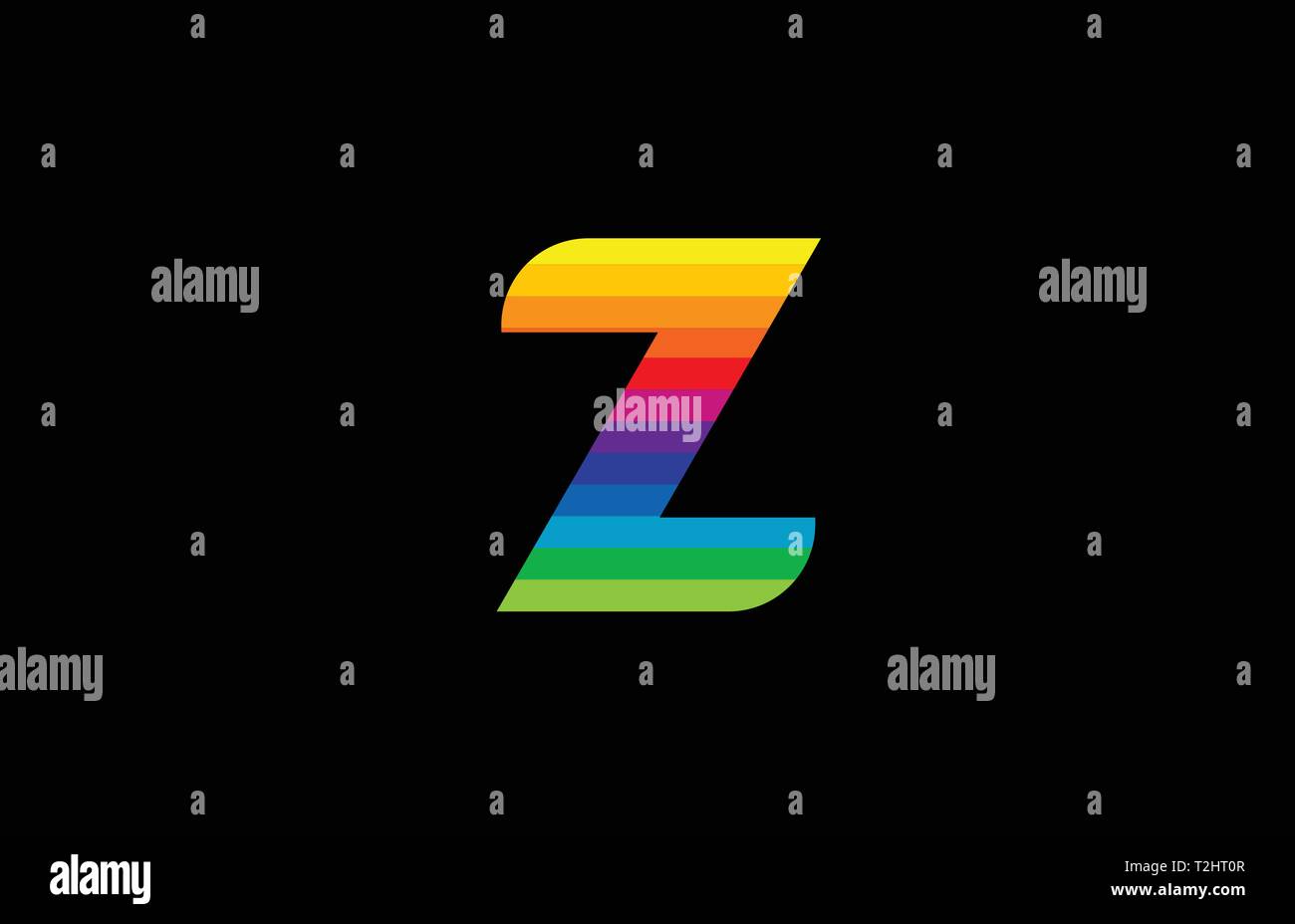 Colores Los Colores Del Arco Iris Letra Z El Alfabeto