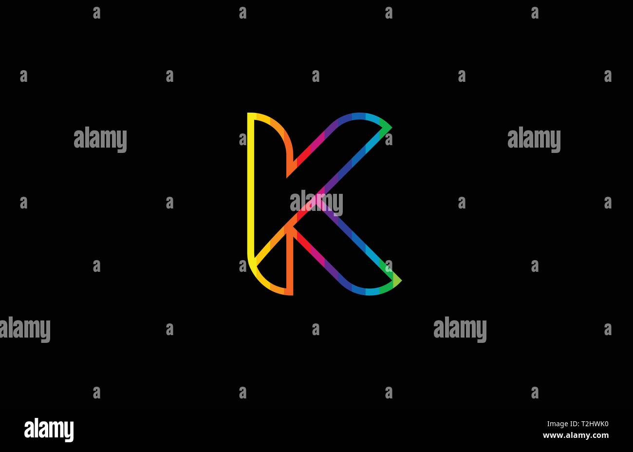 Colores Los Colores Del Arco Iris Letra K El Alfabeto