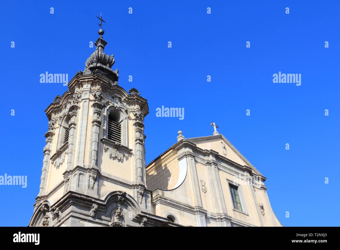Madrid, España. Iglesia de Nuestra Señora de Montserrat, designado español de Bienes de Interés Cultural. Foto de stock