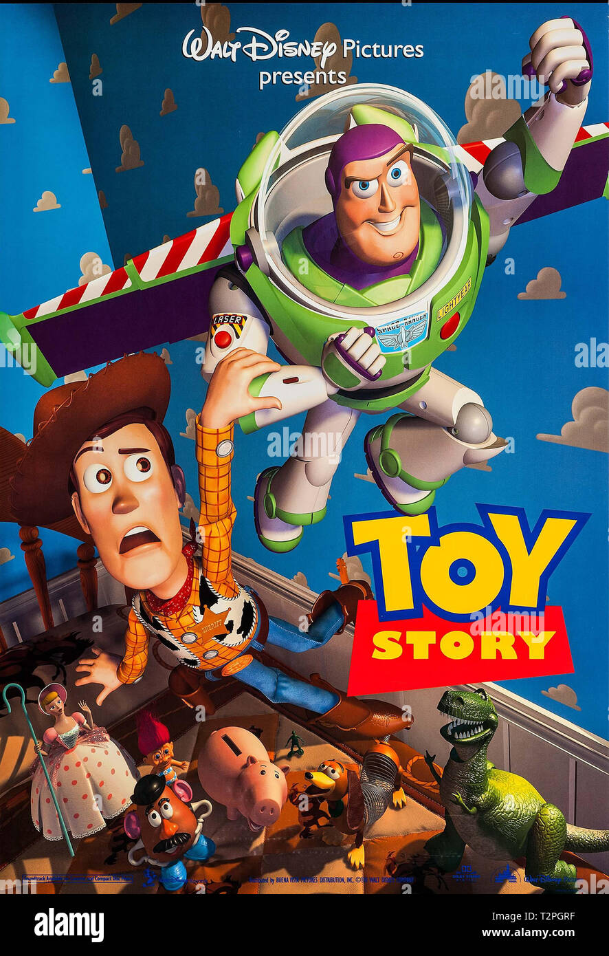 Toy Story (Buena Vista, 1995) Cartel Archivo de referencia 33751
