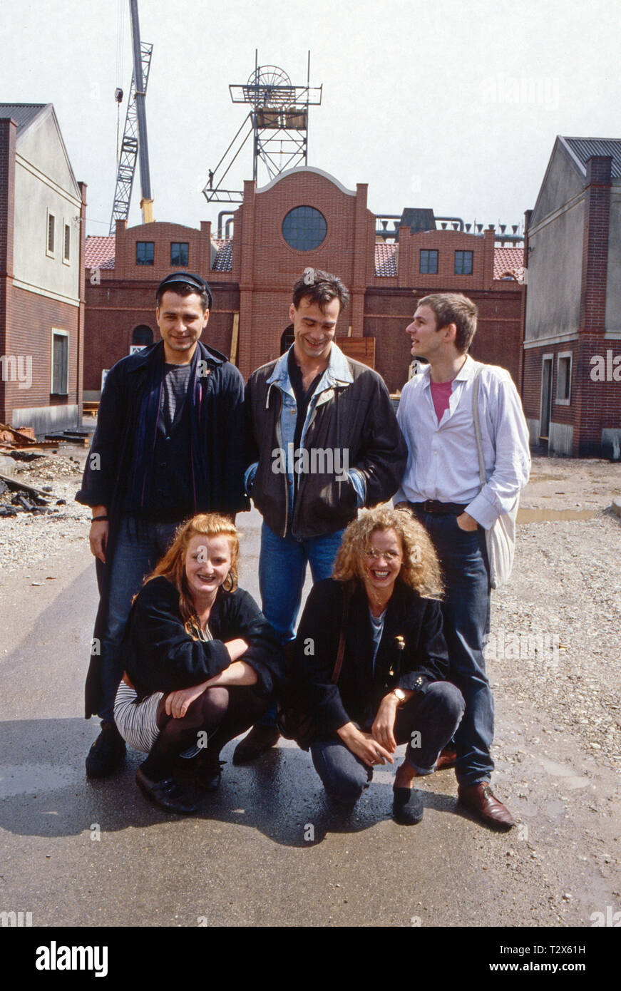 Rote Erde, Fernsehserie, Deutschland 1983: Hansa Czypionka Darsteller, Nina Petri, Klaus j. Behrendt, Margarita Broich, Max Herbrechter Foto de stock