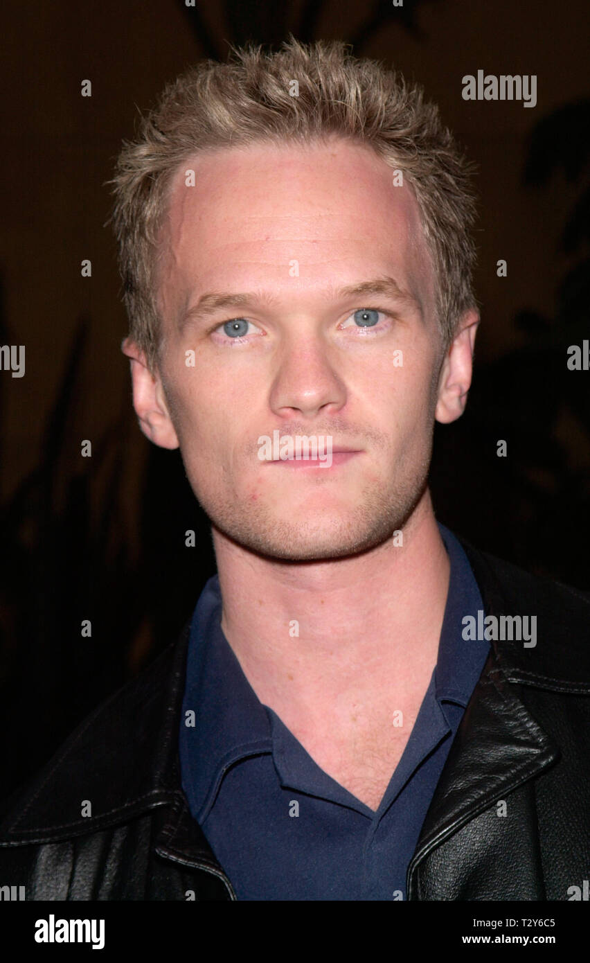 LOS ANGELES, CA. Agosto 29, 2000: el actor Neil Patrick Harris en la premiere de Los Ángeles el camino de la pistola. Foto: Paul Smith/Featureflash Foto de stock