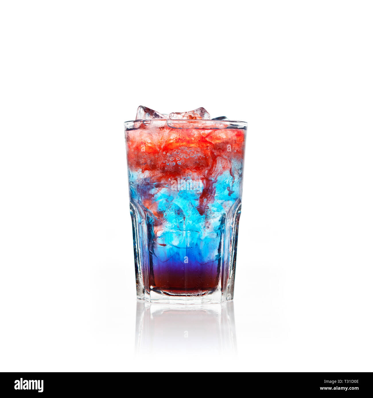 La brisa del mar cóctel con vodka, granadina, caracao Fotografía de stock -  Alamy