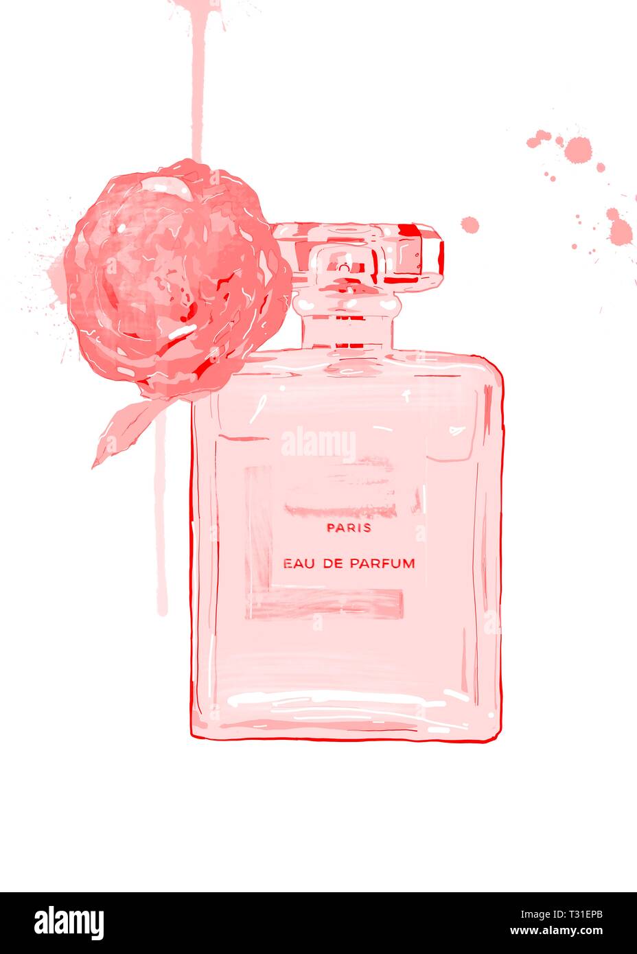 Frasco de perfume Coco Chanel Fotografía de stock - Alamy