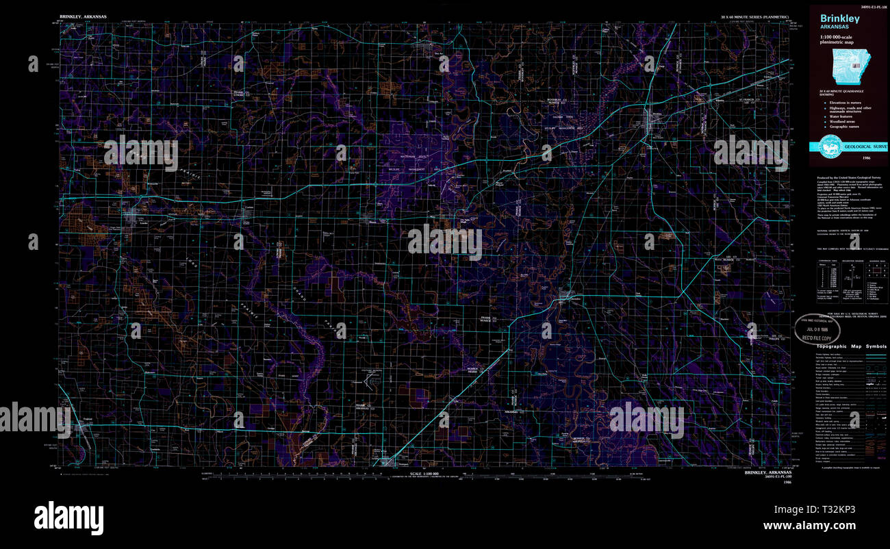 Mapa de brinkley fotografías e imágenes de alta resolución Alamy