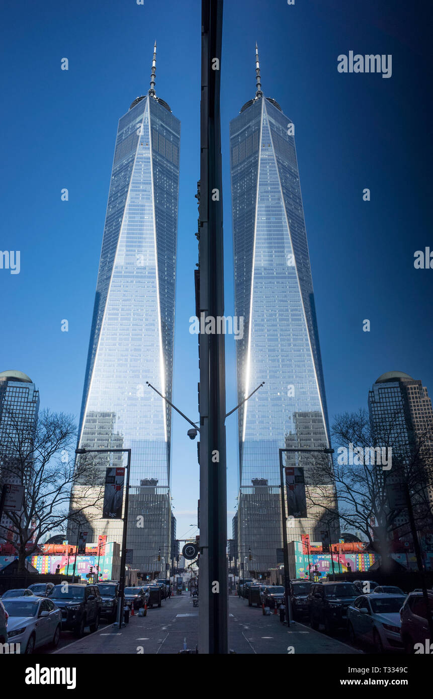 1 World Trade Center Foto de stock