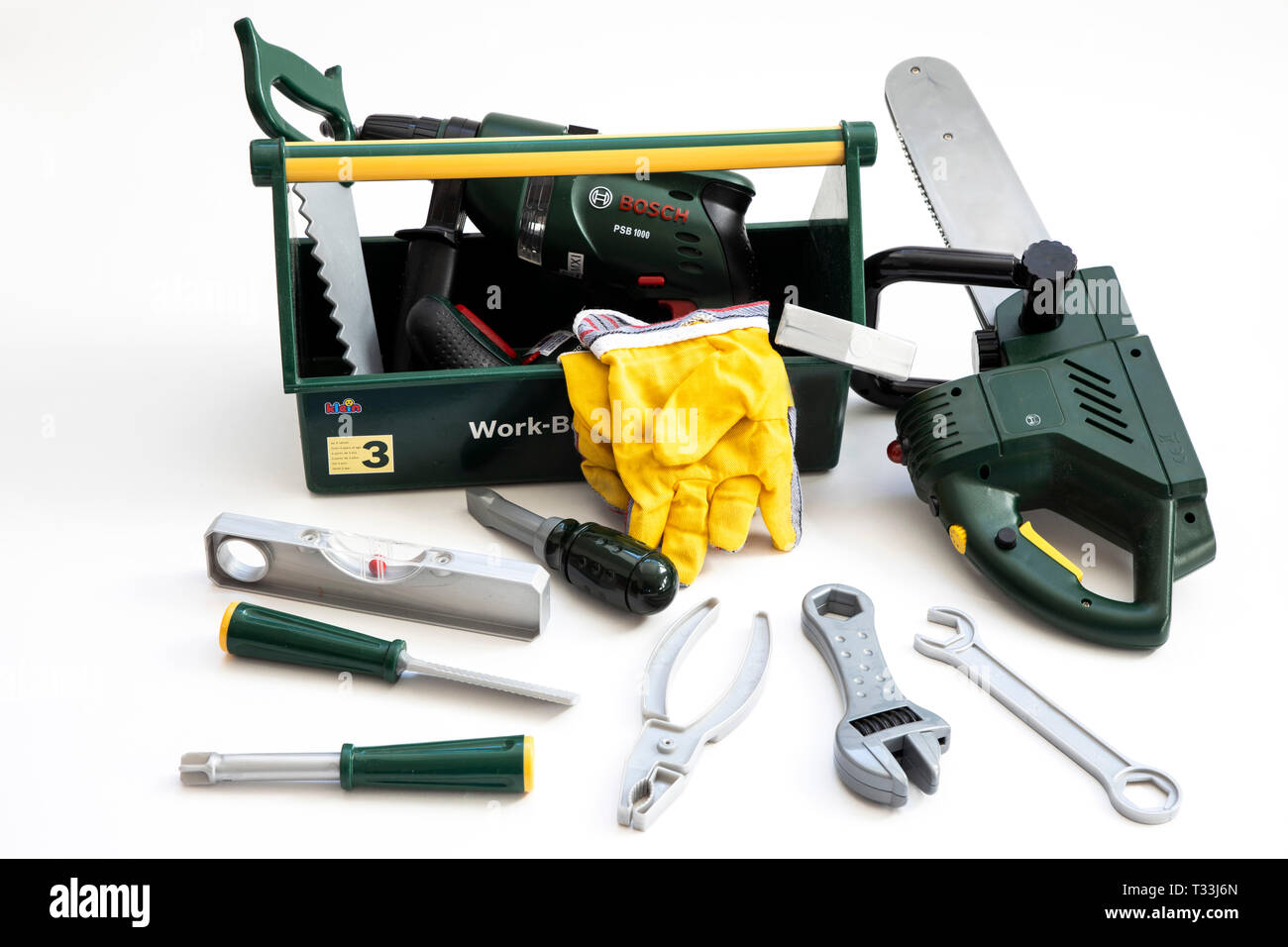 caja herramientas bosch niños