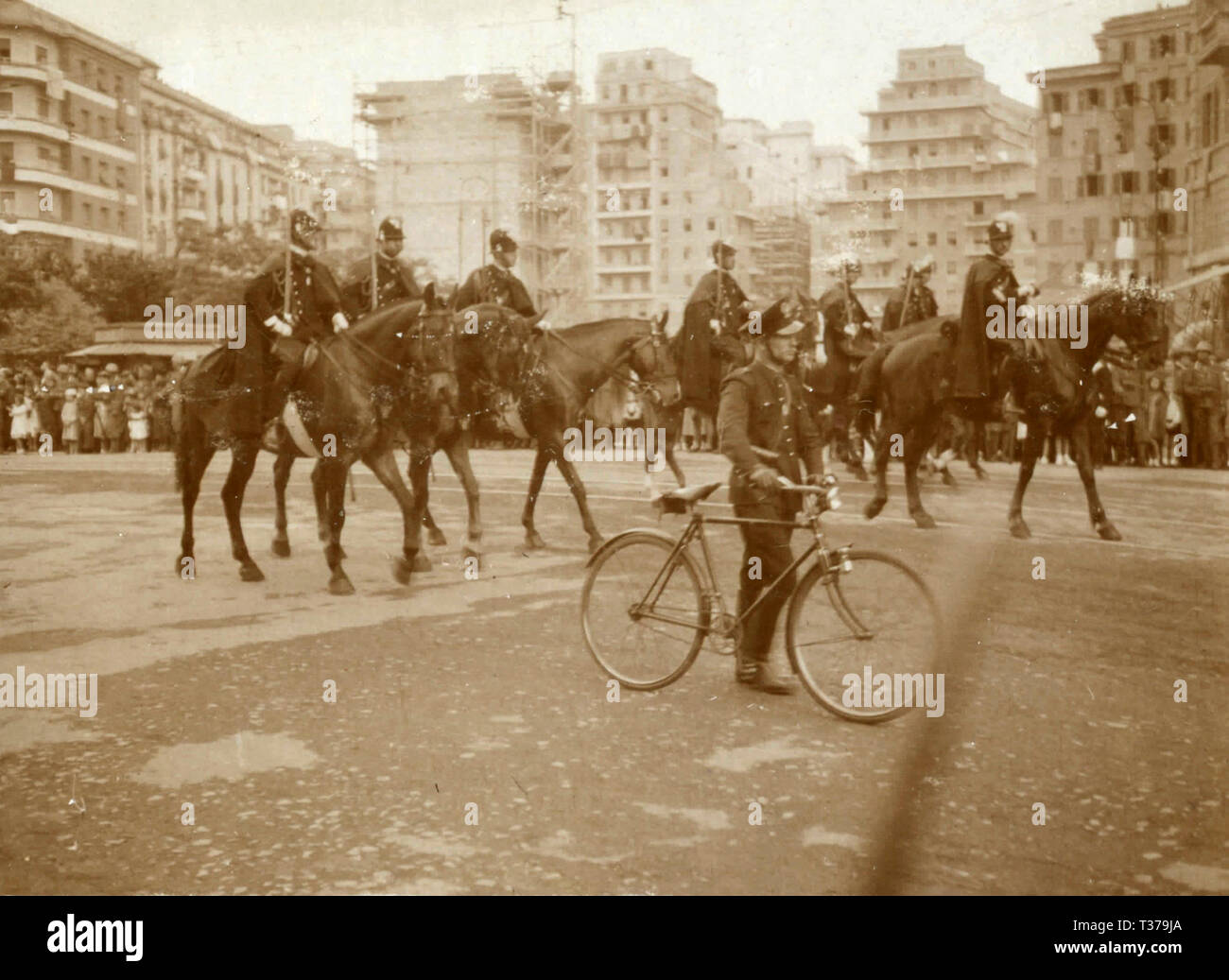 Procesión de Corpus Christi, Roma, Italia 1920 Foto de stock