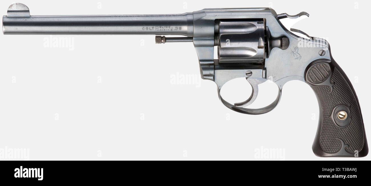 Las armas pequeñas, revólver, Colt Policía positivo, calibre .38