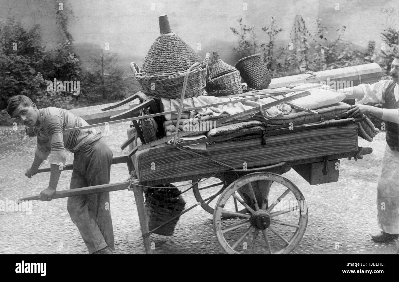 Extracción, 1910 Foto de stock