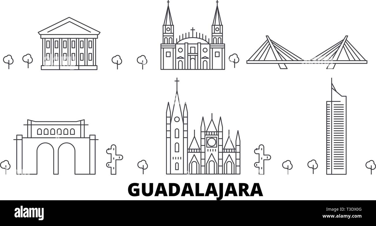 Iglesia de guadalajara Imágenes vectoriales de stock - Alamy