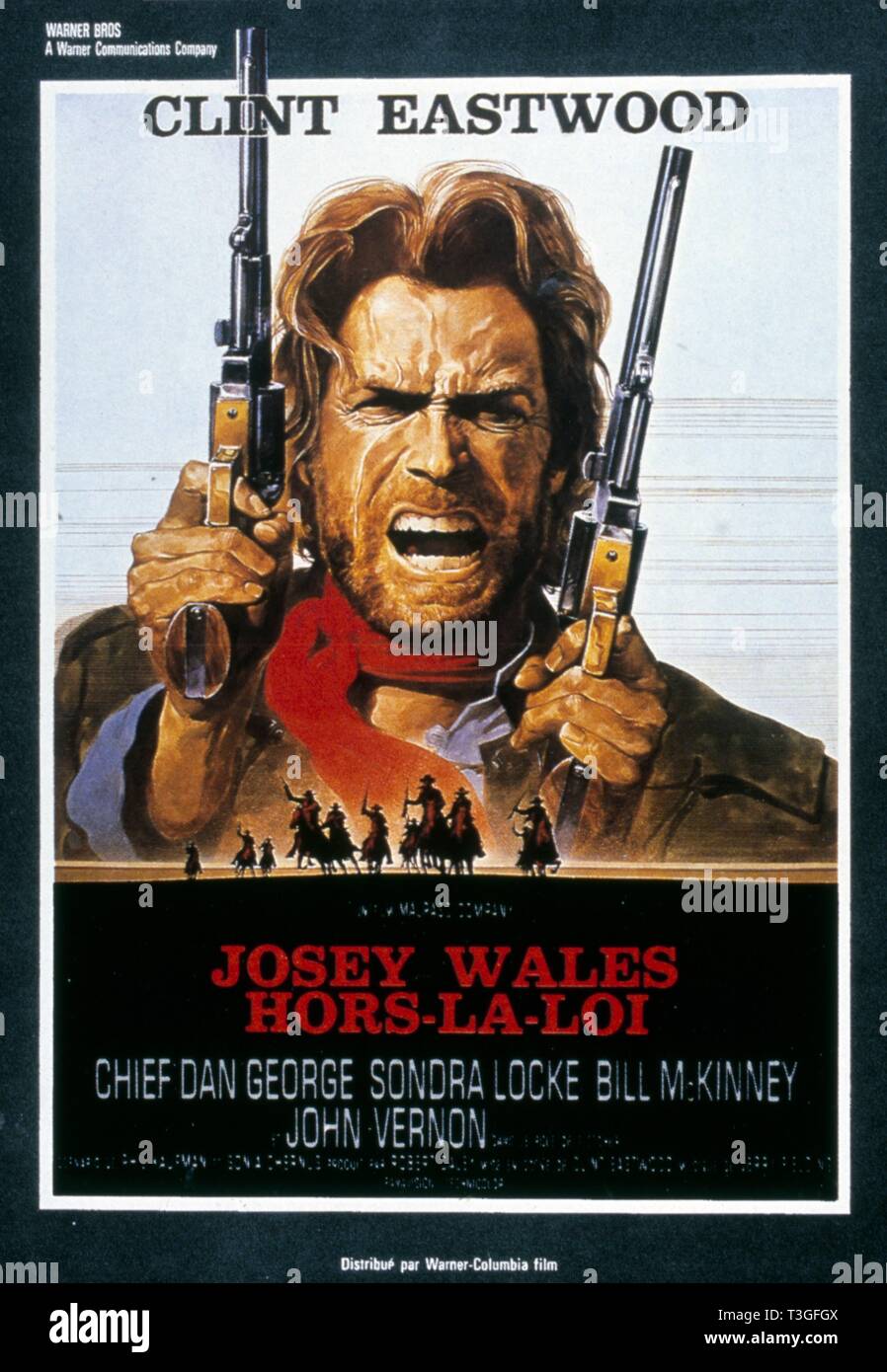 La Outlaw Josey Wales Año : 1976 EE UU Director: Clint Eastwood Clint Eastwood cartel (EE.UU.) Foto de stock
