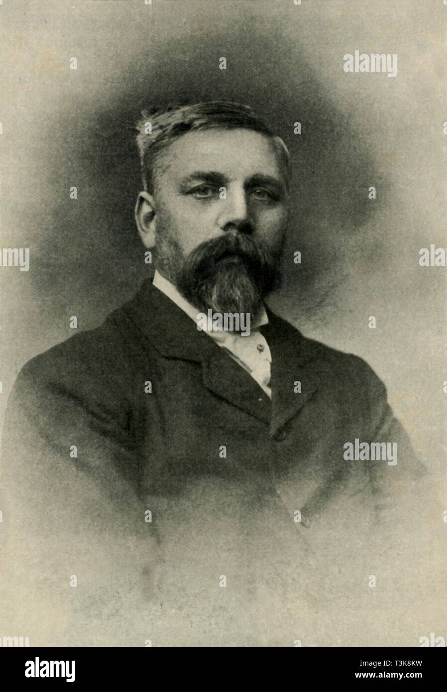 Robert Barr, 1902. Creador: Desconocido. Foto de stock