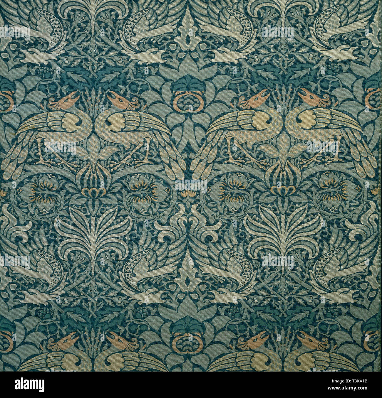 Telas decorativas, 1876-1890. Creador: Morris, William Morris, Fábrica de  Tapices (1834-1896 Fotografía de stock - Alamy
