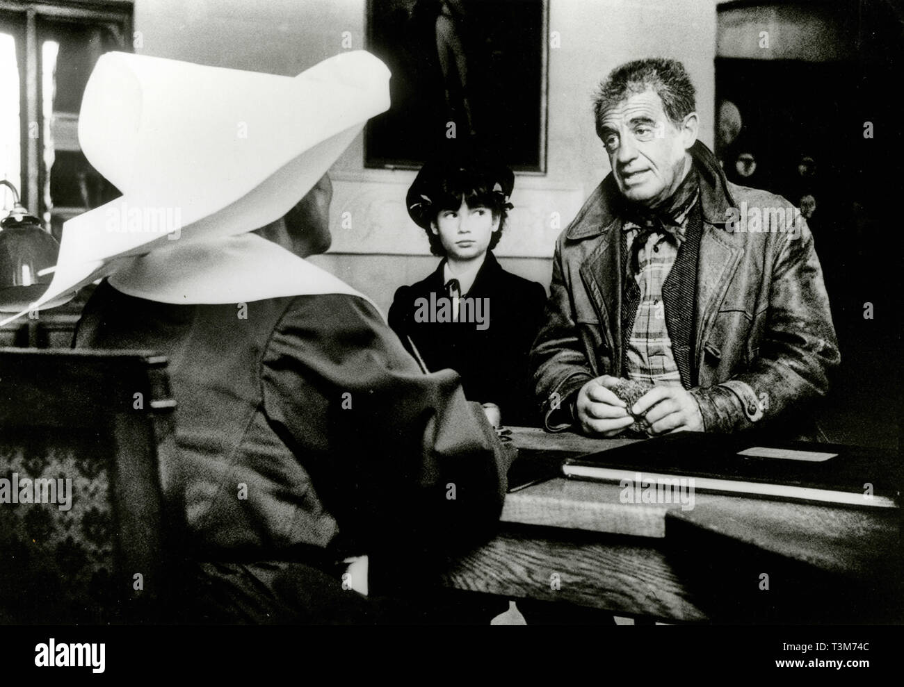 Jean-Paul Belmondo en la película Los Miserables, 1995 Foto de stock