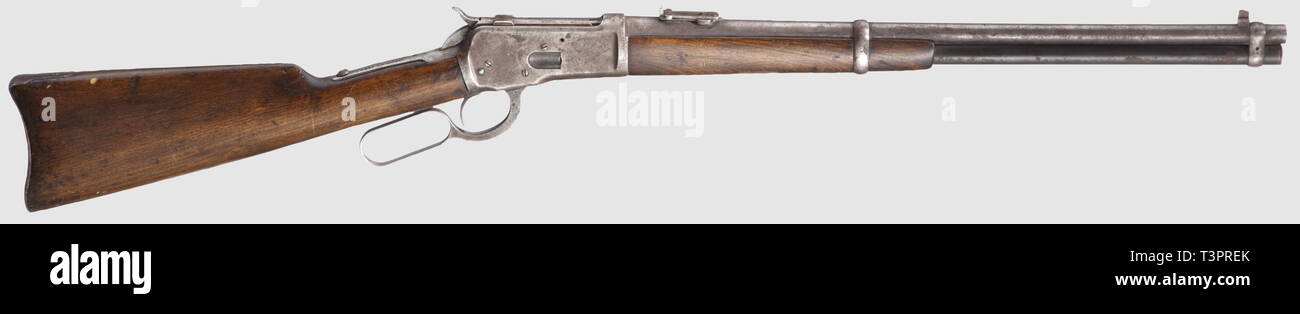 Civil de armas largas, los sistemas modernos, Winchester modelo 1892, Sillín ring carabina, calibre 44, número 356925 de WCF, Additional-Rights-Clearance-Info-Not-Available Foto de stock