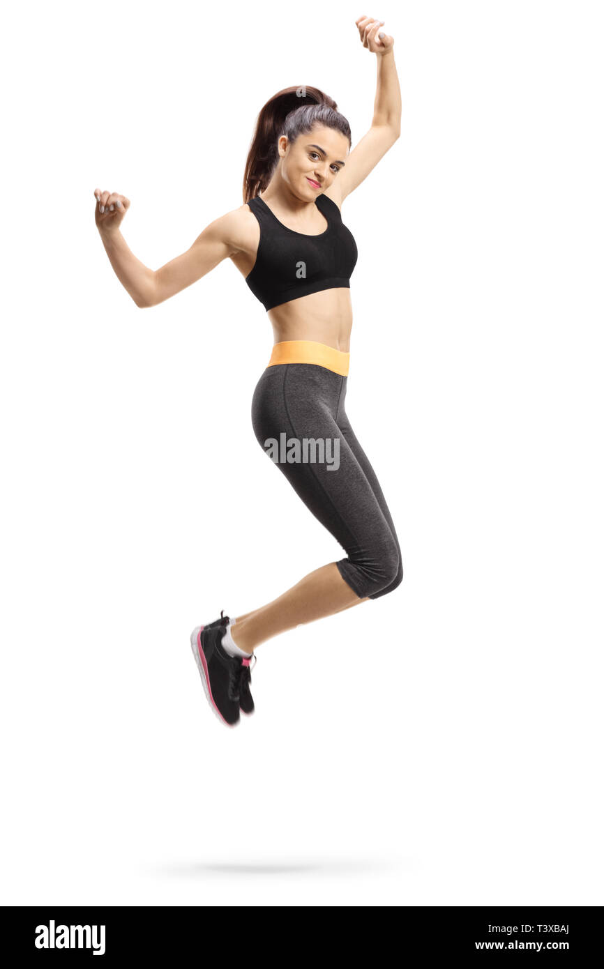 Gym outfit leggings Imágenes recortadas de stock - Alamy