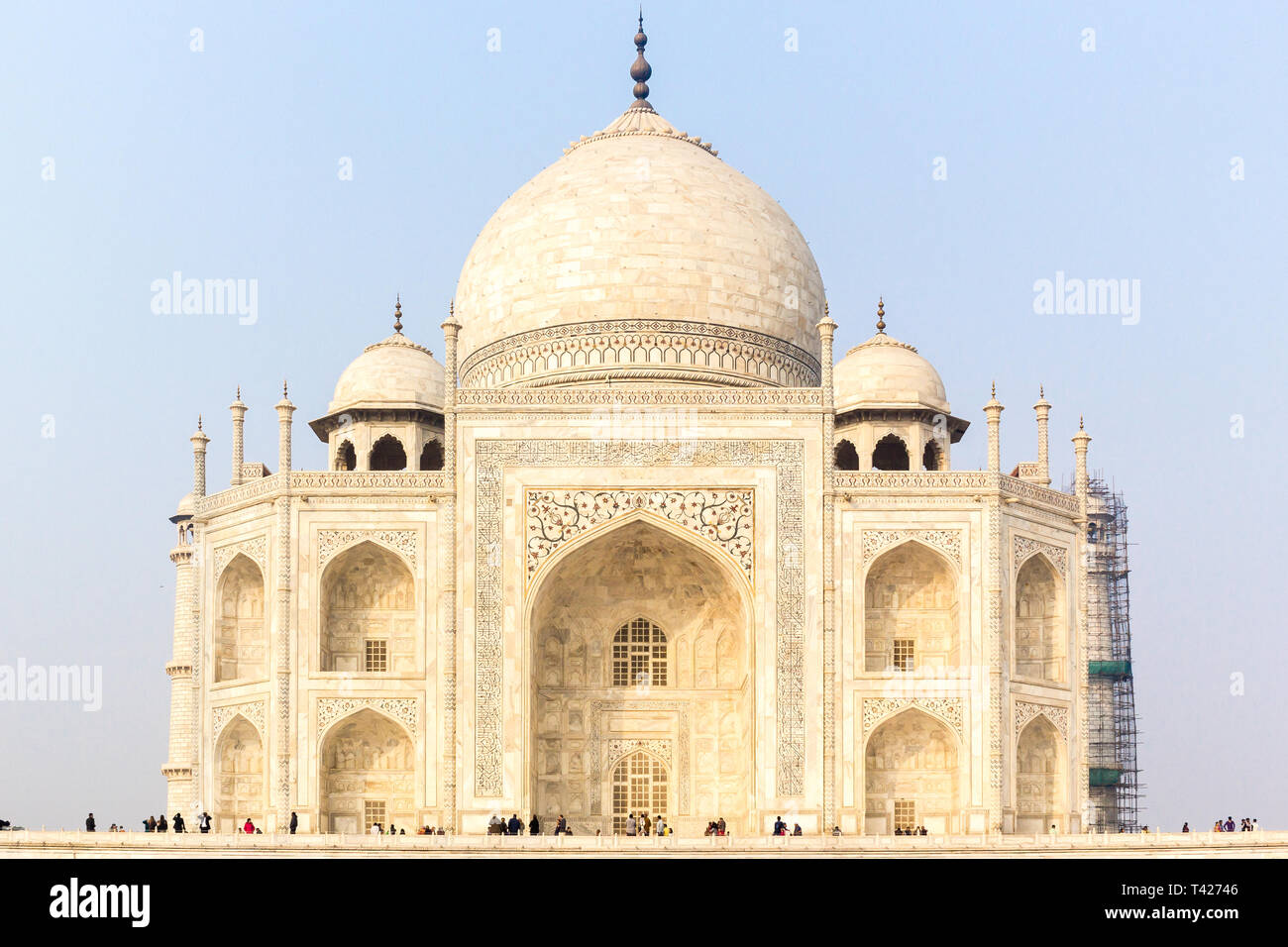 Febrero 7th, 2016: Taj Mahal Palace Foto de stock