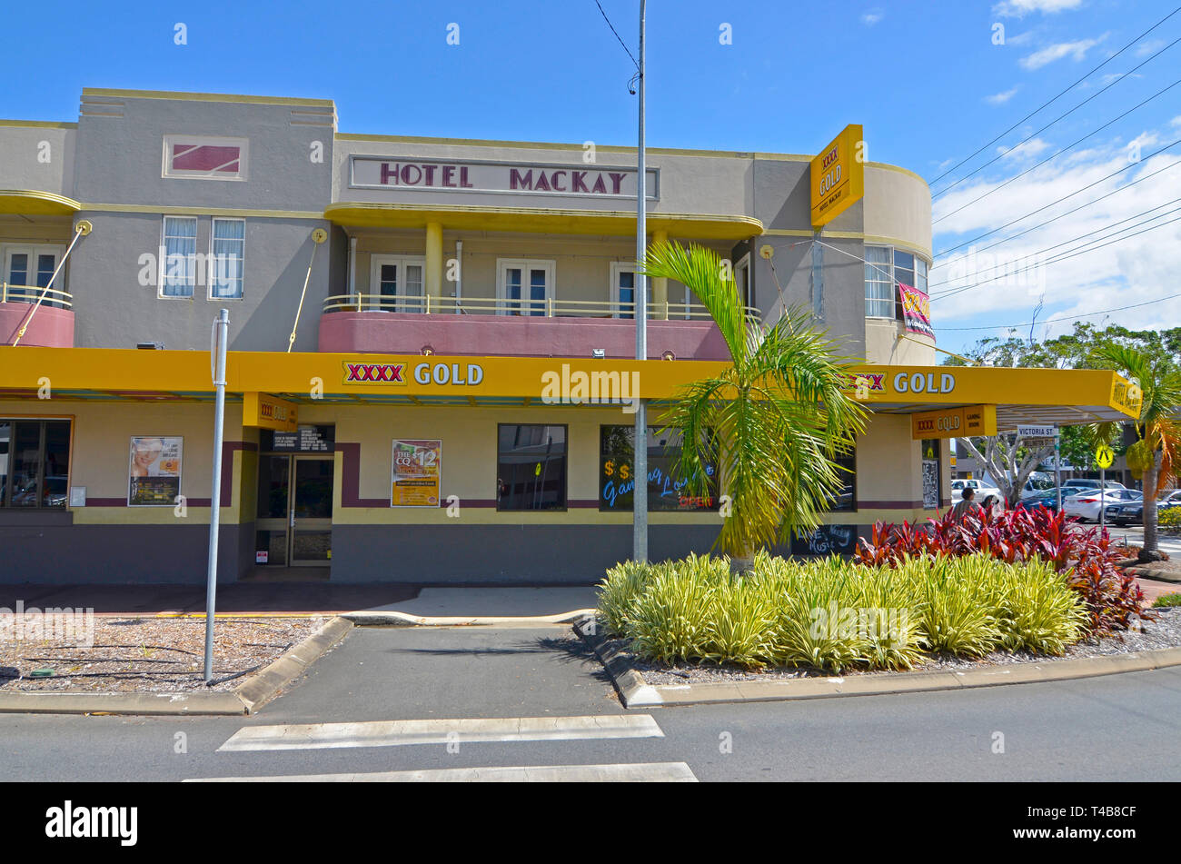 Hotel Mackay en Mackay en el norte de Queensland, Australia Foto de stock