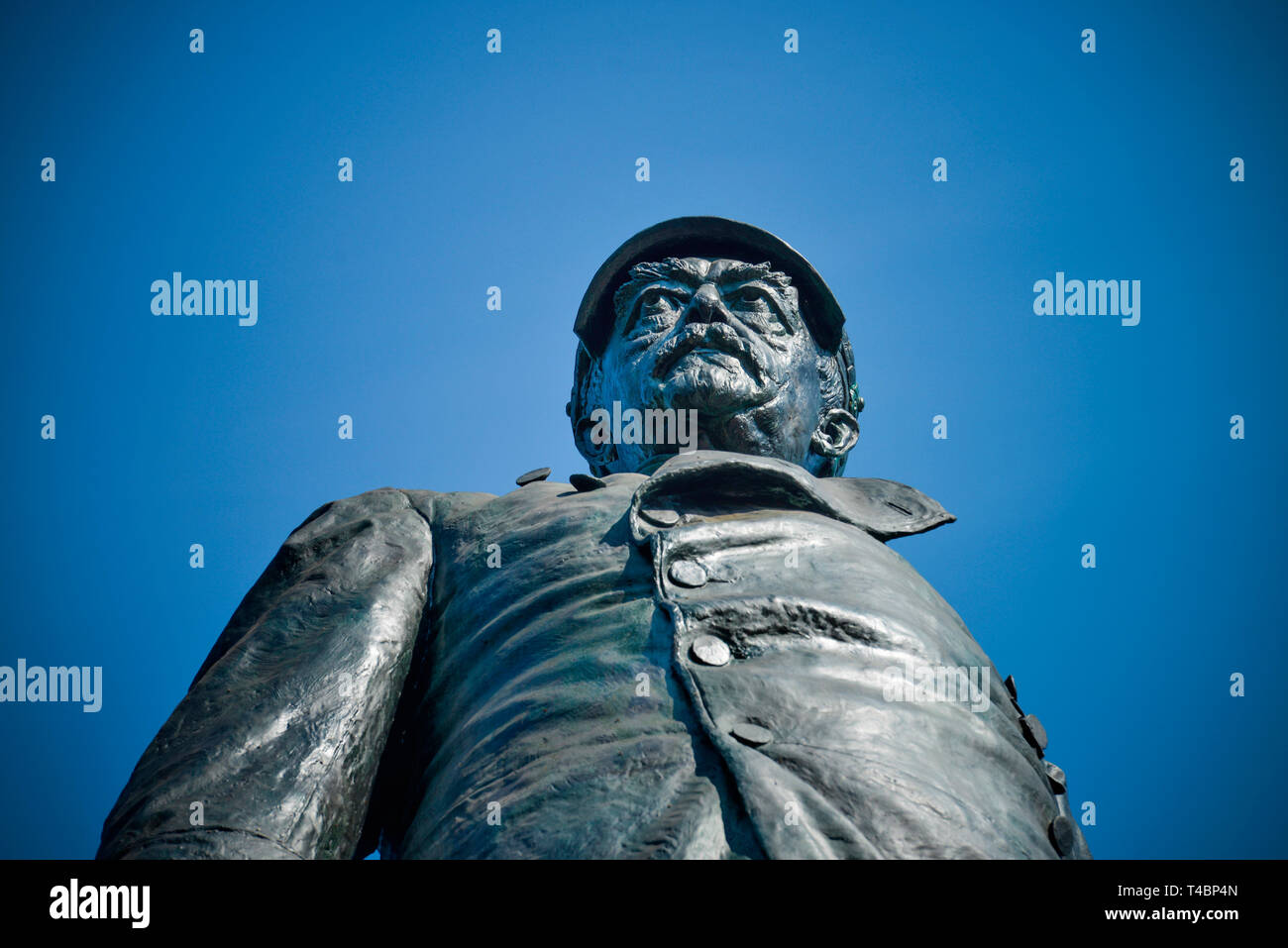 Bismarck-Nationaldenkmal, Grosser Stern, Tiergarten, Mitte, Berlin, Deutschland Foto de stock