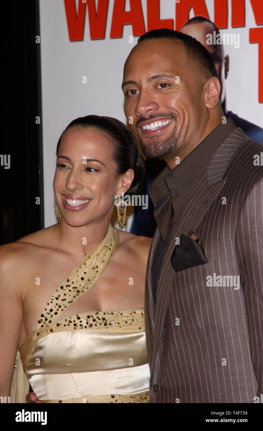 The rock dwayne johnson and dany