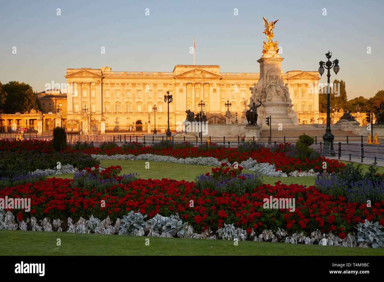 Buckingham Palace, Westminster, Londres, Inglaterra, Reino Unido. Foto de stock