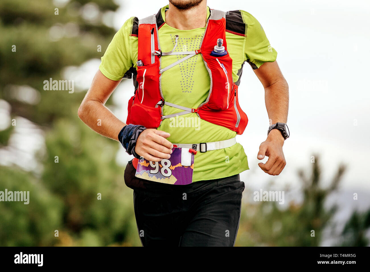 Chaleco para correr para hombre para invierno