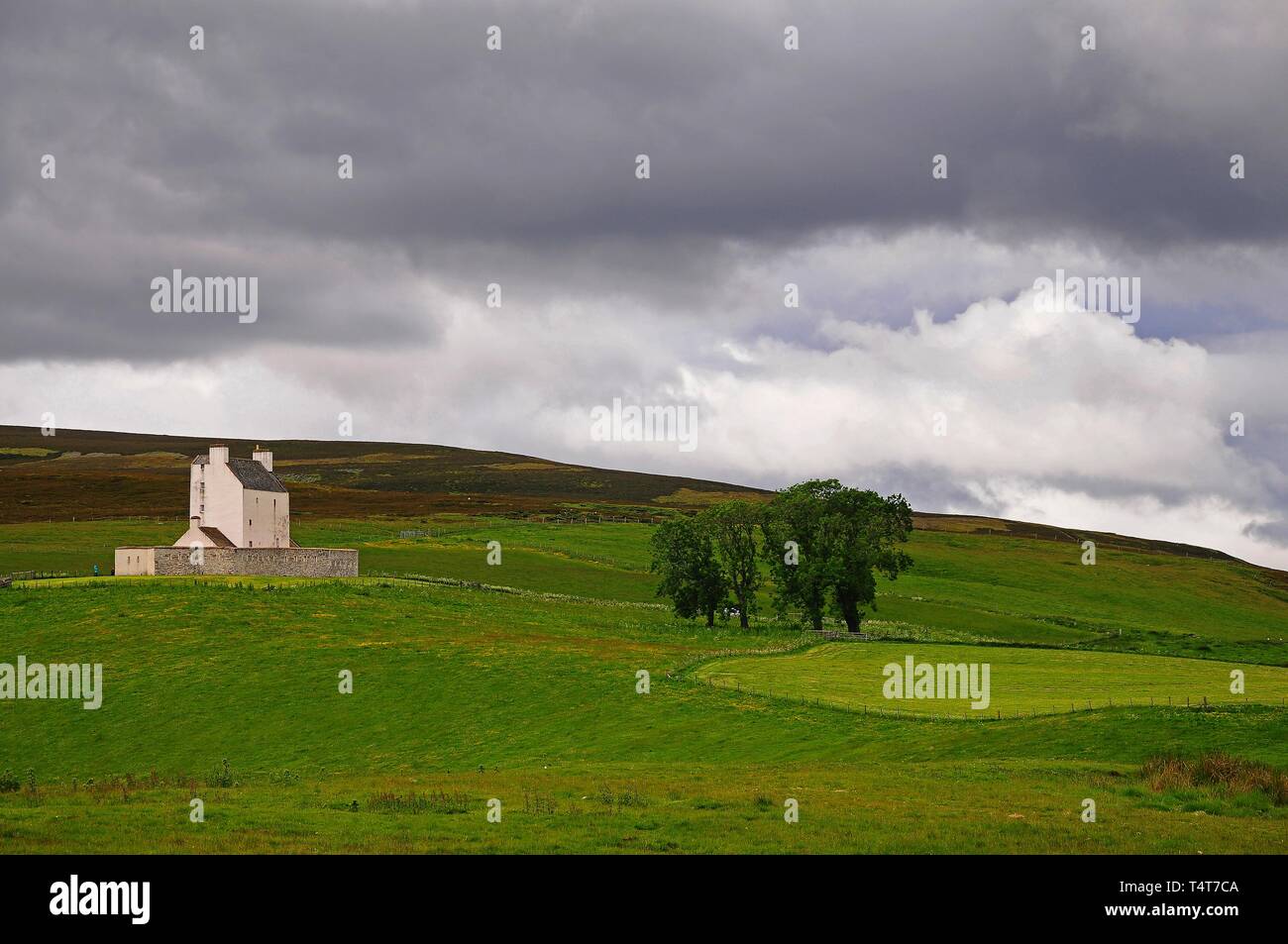 Corgarff Castle, aberdeenshire, Escocia, Highlands, Reino Unido, Reino Unido, Europa Foto de stock