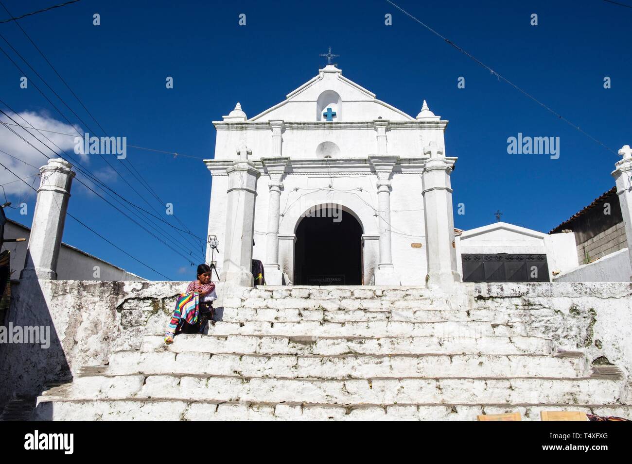 La Iglesia de la capilla del Calvario del Señor sepultado, Santo Tomás  Chichicastenango, República de Guatemala, América Central Fotografía de  stock - Alamy