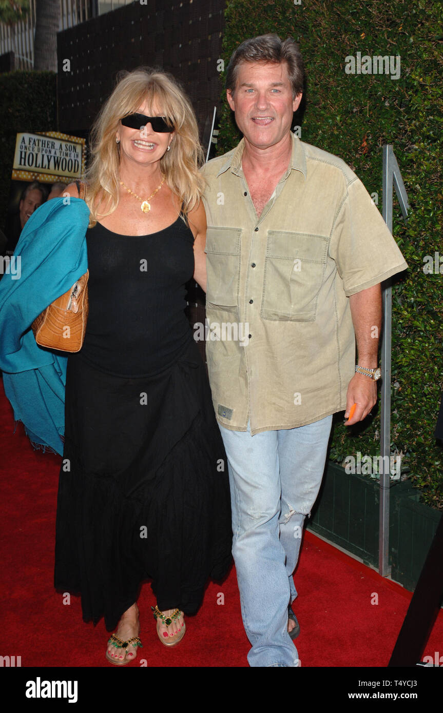 Goldie hawn husband kurt russell fotografías e imágenes de alta