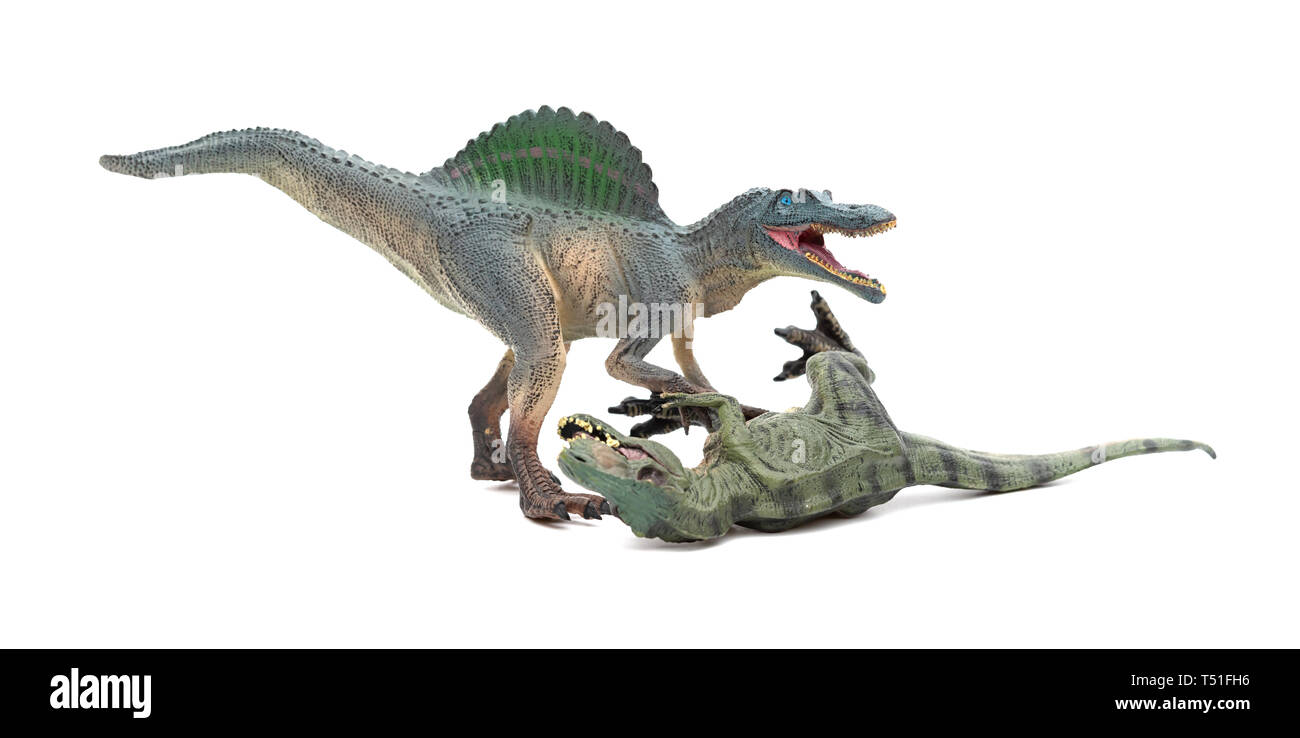Tyrannosaurus rex and spinosaurus Imágenes recortadas de stock - Página 2 -  Alamy