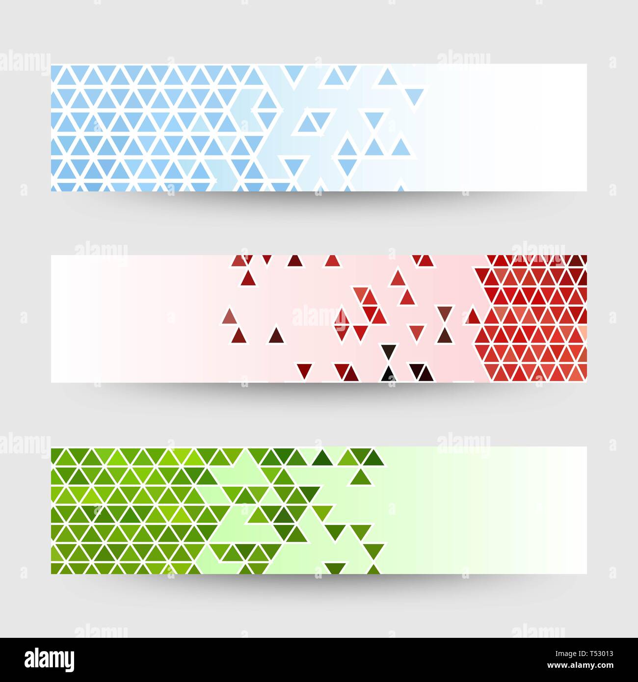 Orientar cangrejo navegación Formas triangulares en patrones. Diseños para publicidad Fotografía de  stock - Alamy