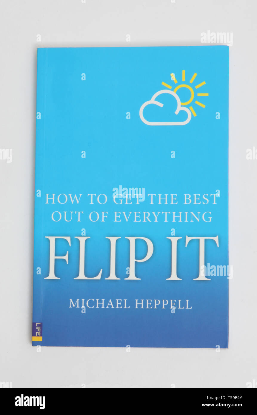 El libro, la FLIP, por Michael Heppell Foto de stock