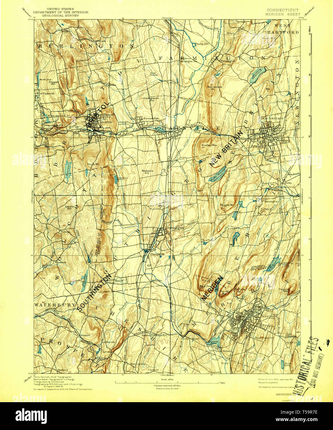 Mapa de meriden fotografías e imágenes de alta resolución Alamy
