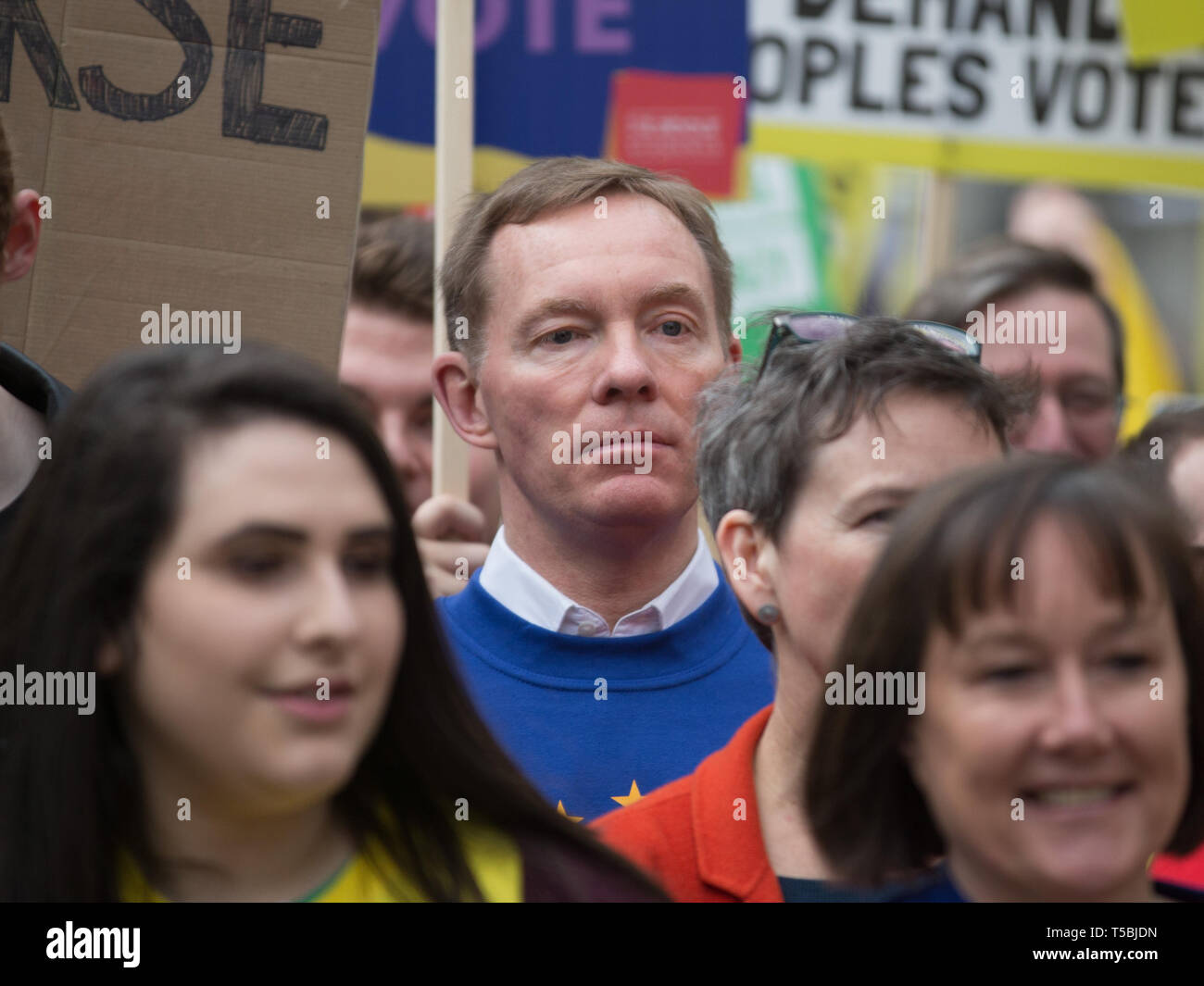 Poner a la gente de marzo ve a cientos de miles de personas marchan a través de Londres exigiendo una última palabra sobre Brexit Featuring: Atmósfera, ver dónde: Londres, Reino Unido cuando: 23 Mar 2019 Crédito: Wheatley/WENN Foto de stock