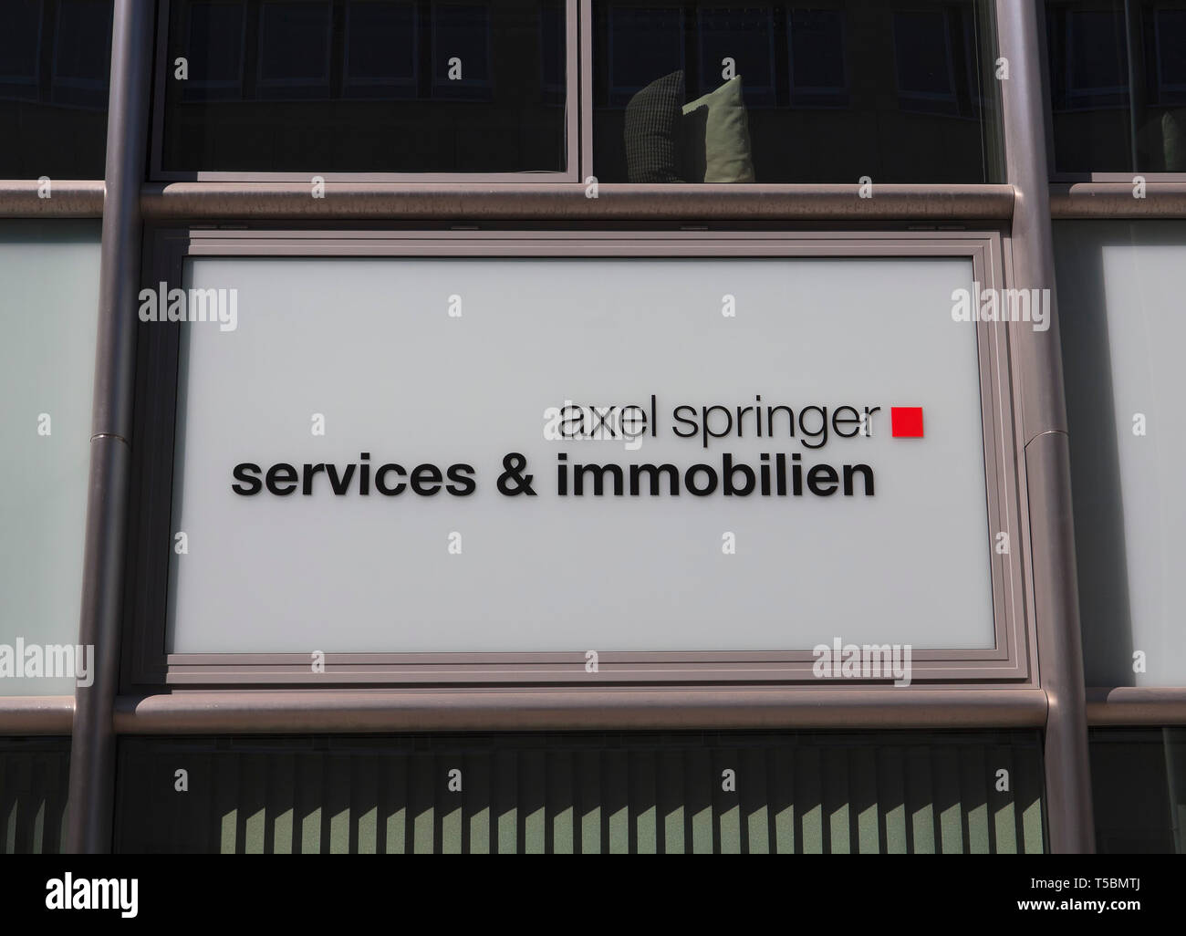 Axel Springer Servicios Y Immobilien Berlin Alemania Fotografia De Stock Alamy