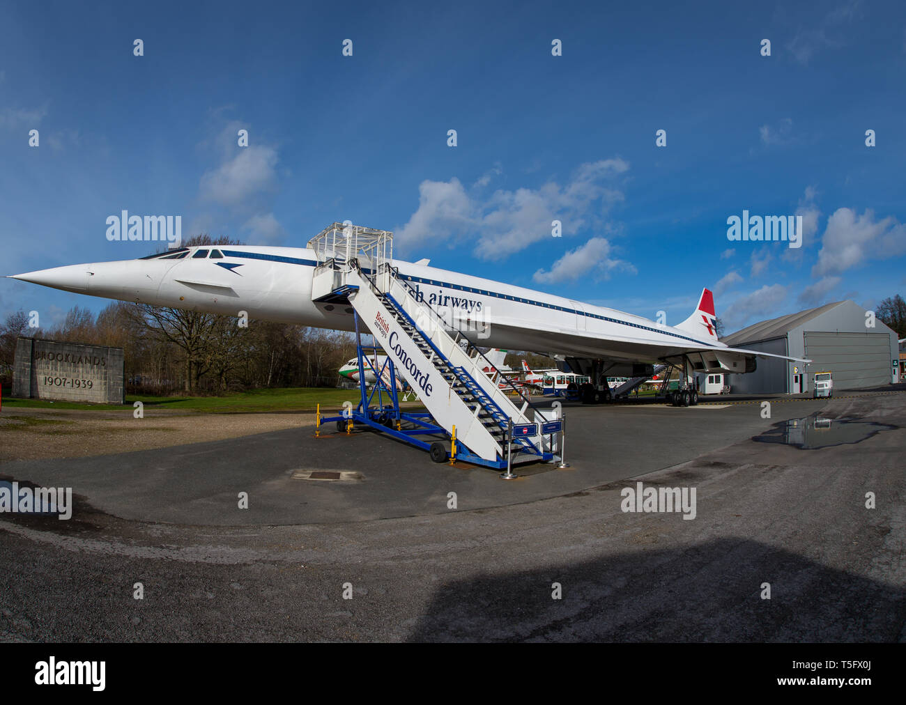 Concorde. Foto de stock