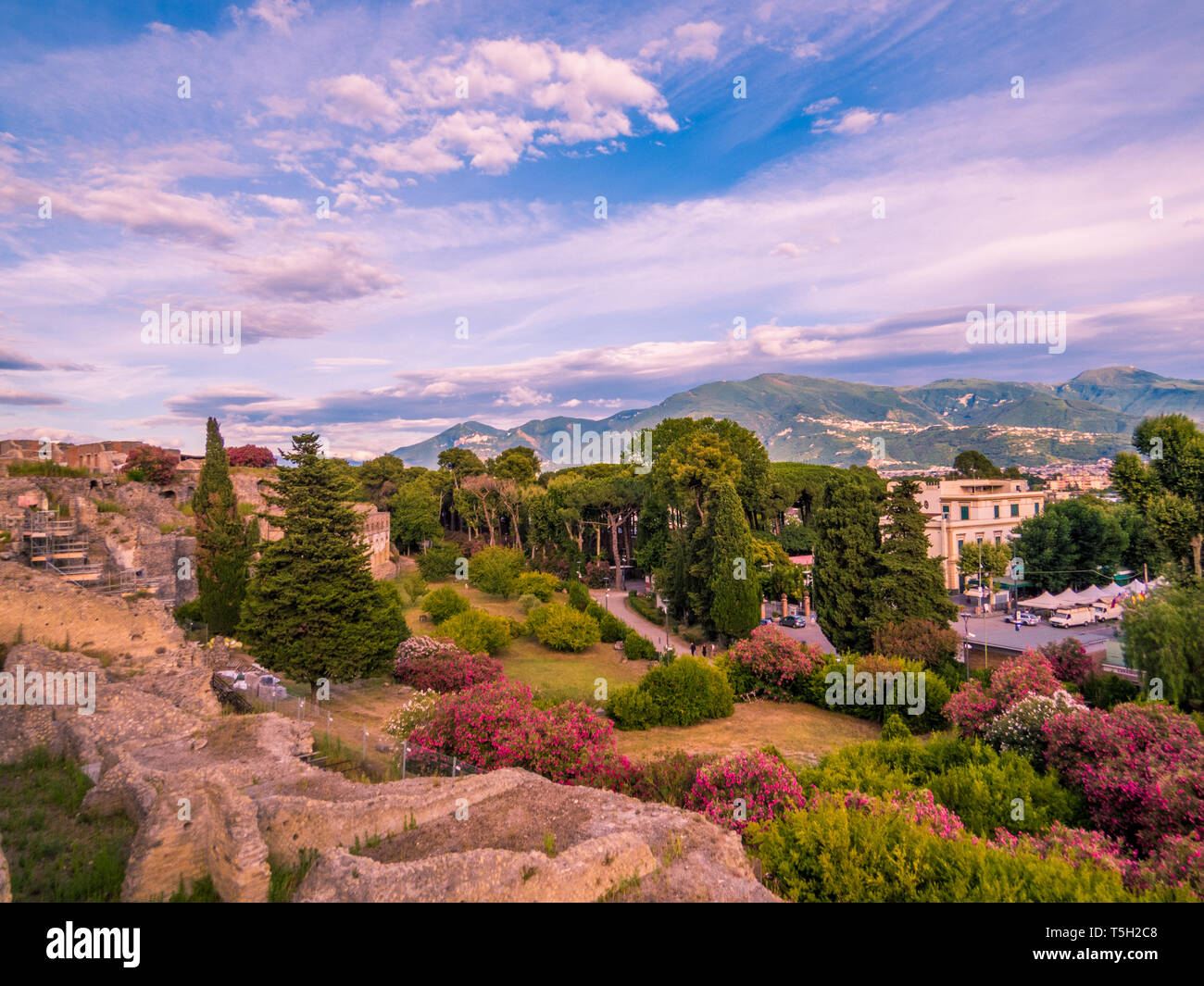 Pompeya, provincia de Nápoles, Campania, Italia Foto de stock