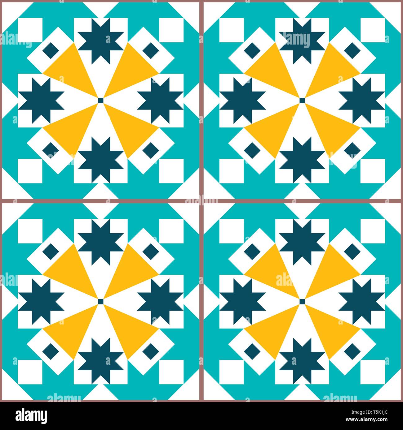 Mosaicos geométricos de Lisboa vector patrón perfecta inspirado por el arte  portugués, azulejos de mosaico de estilo antecedentes Imagen Vector de  stock - Alamy