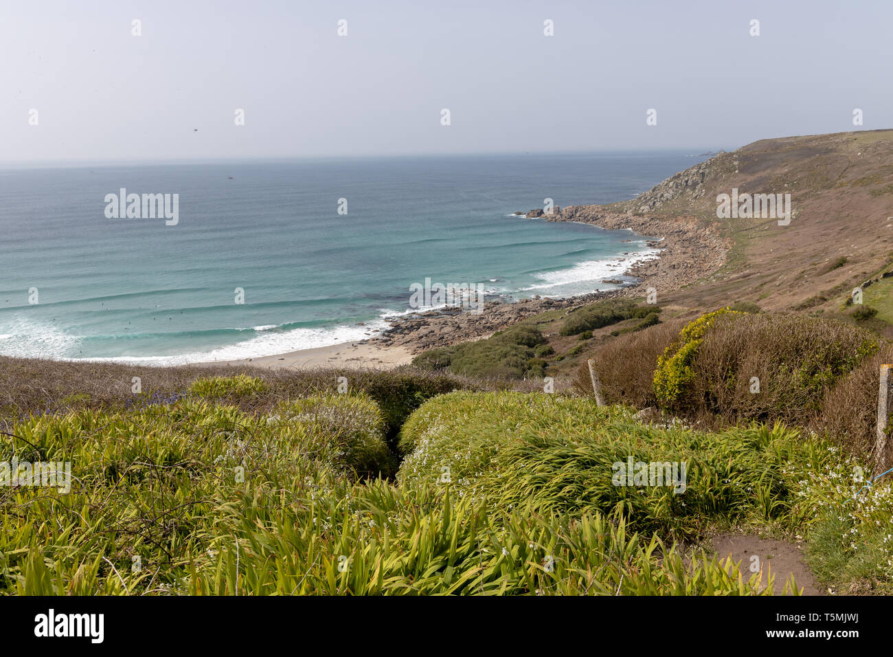 Sennen Cove, Cornualles, en el REINO UNIDO Foto de stock